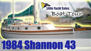 1984 Shannon 43 Sailboat [BOAT TOUR] - Little Yacht Sales