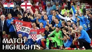 Croatia v England | 2018 FIFA World Cup | Match Highlights