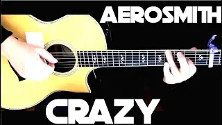 Kelly Valleau - Crazy (Aerosmith) - Fingerstyle Guitar