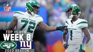 New York Jets Highlights vs. New York Giants | 2023 Regular Season Week 8