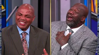 Shaq and Chuck Can't Stop Laughing 🤣🤣🤣