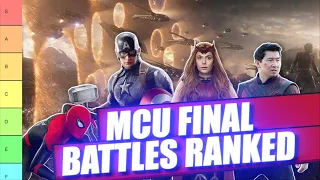 MCU Final Battle Tier List (28 Battles RANKED)