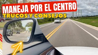 COMO MANEJAR TU AUTO POR EL CENTRO DEL CARRIL.TÉCNICAS DE MANEJO PARA NUEVOS CONDUCTORES.