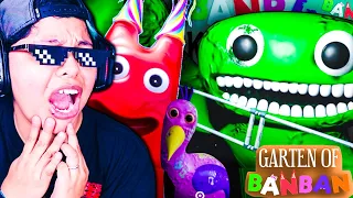 ENTRAMOS A LA GUARDERIA MALDITA Y SECRETA DE GARTEN OF BANBAN 😱🟣🔪 | Dio mucho miedo... | Pathofail