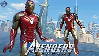 Marvel's Avengers Game - MCU Iron Man Movie Suit Free Roam Gameplay! [4K 60fps]