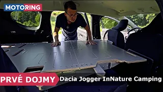 PRVÉ DOJMY | Dacia Jogger InNature Camping | Z kombi vznikol minikaravan | Motoring TA3