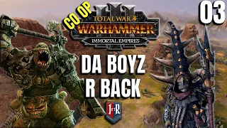 DA BOSS IZ BACK - Grimgor and Skarsnik Co Op - SFO GRIMHAMMER - Total War: Warhammer 3 #03