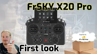 FrSKY X20 Pro : First look and unboxing