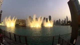 Burj Kalifa fountain - Whitney Houston "I Will Always Love You"