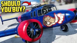 GTA Online - BEST NEW AIRCRAFT or OVERPRICED GARBAGE!? Mammoth Mogul Review (Should You Buy)