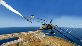 Ukraine's New Deadly Anti-Air Weapon System Hits Russian Ka-52 Attack Helicopters - ARMA3