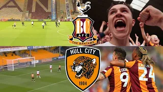 ANDY COOK MAULS THE TIGERS - Bradford City 2-1 Hull City Vlog (Carabao Cup Round 1)