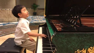 "Chopin Minute Waltz" (5 years 6 months)