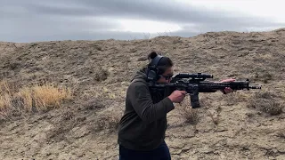 No Recoil AR-15 (Camo Dissipator Rifle)