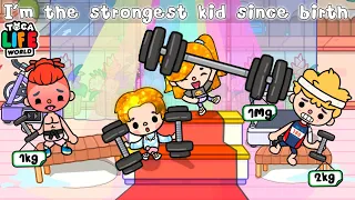 I’m the strongest kid since birth👼🏻Toca Boca l Toca life world