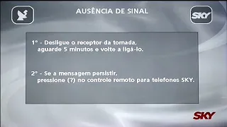 AUSÊNCIA DE SINAL SKY Como Resolver