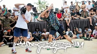 Josh & Johann vs Oam & Kieng | Hancai Battle Open Style Top8 | Radikal Forze Jam 2018