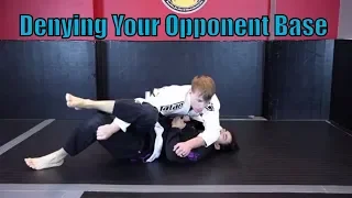 BJJ Conceptual Basics - How to Deny Your Opponent Base While in Side Control