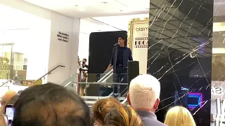 ALADDIN - broadway cast promoting at BLOOMINGDALES NY (sept2021)