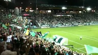 Timbers Army, End of 3-0 Win Over Galaxy