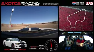 Drifting Ride-Along at Exotics Racing - Dodge Charger Onboard Video