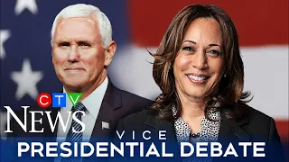 Watch the full U.S. vice-presidential debate between Mike Pence and Kamala Harris