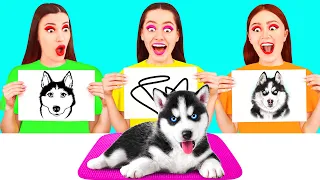 Кто лучше нарисует предмет, получит его Челлендж #2 от TeenChallenge