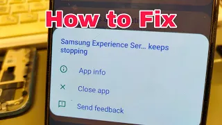 How to Fix Problem "Samsung Experience service keeps stopping".