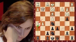 Judit Polgar Amazing Immortal Chess game vs Shirov - Sicilian Defense: Paulsen - Brilliancy!