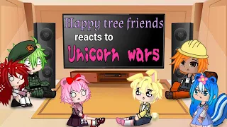 happy tree friends reacts to unicorn wars [put your volume down tho]