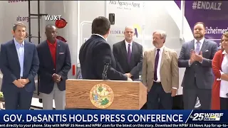 Gov. Ron DeSantis Holds Press Conference