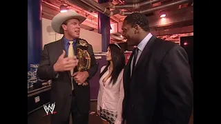 Backstage Segment JBL Orlando Jordan Amy Webber Joy Giovanni and Big Show Smackdown 1/13/2005