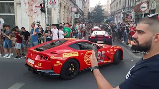 Supercars arriving at Old Town of Sarajevo (OneLife Rally) pt2