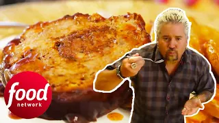 Guy Makes An Extraordinary Andouille Brisket Meatloaf | Guy’s Big Bite