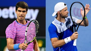 Miami Open 2024: Carlos Alcaraz vs Grigor Dimitrov || Quarter-final