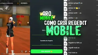 SAIU!!! 😱 ATUALIZADO 2024! COMO CRIAR REGEDIT MOBILE 📁 SEM SABER PROGRAMAÇÃO   FAÇA SUA SUA REGEDIT!