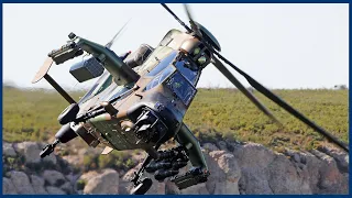 Stunning of Eurocopter Tiger Attack Helicopter When Shows Insane Maneuverability in Flight Action