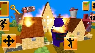 Plankton Gang Secret Sponge's Neighbor Escape 3D | Level 20 | Gameplay #2