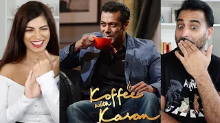 SALMAN KHAN RAPID FIRE ROUND | Koffee With Karan | REACTION!!