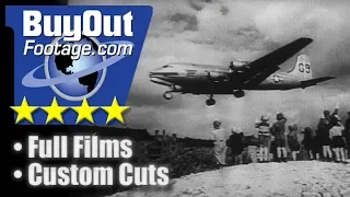 Berlin Airlift Prevails Against Soviet Blockade 1948 HD Footage
