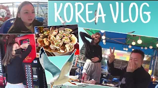 Семейная прогулка по берегу моря в Корее / KOREA VLOG
