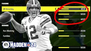 REALISTIC Slider Settings for Madden 24