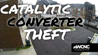 WATCH: Catalytic converter thefts increasing in Charlotte