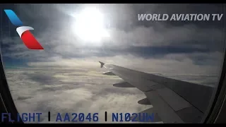 American Airlines A321 Ft. - Myers to Charlotte Full Flight[HD]