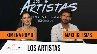 Entrevista Maxi Iglesias y Ximena Romo - Los Artistas: Primeros Trazos