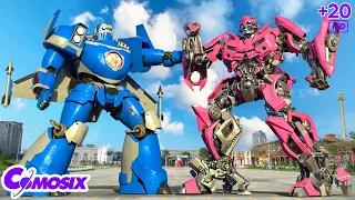 Transformers: Rise Of The Beasts | Pink Bumblebee vs Mirage (HD) | Final Fight Scene