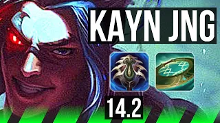 KAYN vs VIEGO (JNG) | Rank 1 Kayn, 13/2/9, Legendary | TR Grandmaster | 14.2