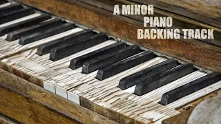 Sad Instrumental Piano Backing Track A Minor | Jam in Am