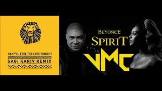 Elton John (Sagi Karix Remix) vs Beyonce (VMC Remix) - Can You Feel The Spirit Tonight (mOashup)