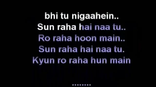 SUN RAHA HAI NA tu AASHIQUI 2 KARAOKE free by Narinder Kumar   YouTube